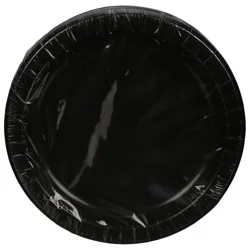 First Street Fs/Artstyle Black Velvet Paper Plate 10.25 Inch