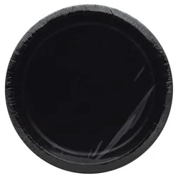 First Street Fs/Artstyle Black Velvet Paper Plate 10.25 Inch