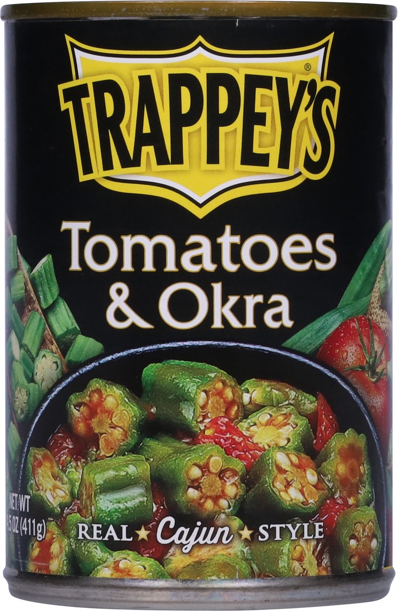 slide 11 of 14, Trappey's Tomatoes & Okra 14.5 oz, 14.5 oz