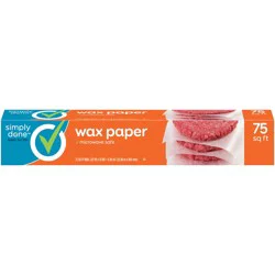 Simply Done Wax Paper