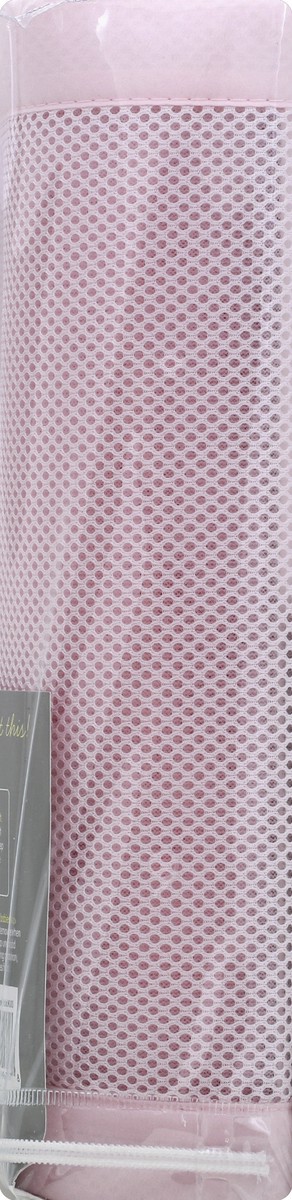 slide 4 of 5, BreathableBaby Mesh Crib Liner - Light Pink, 1 ct