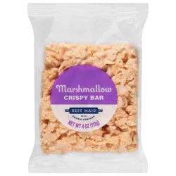 Best Maid Individually Wrapped Thick Marshmallow Crispy Bar 4 oz