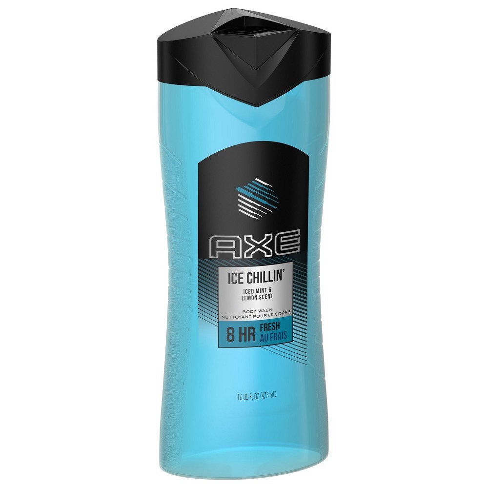 slide 3 of 6, Axe Body Wash Ice Chill, 16 fl oz