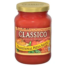 Classico Signature Recipes Traditional Pizza Sauce, 14 oz Jar