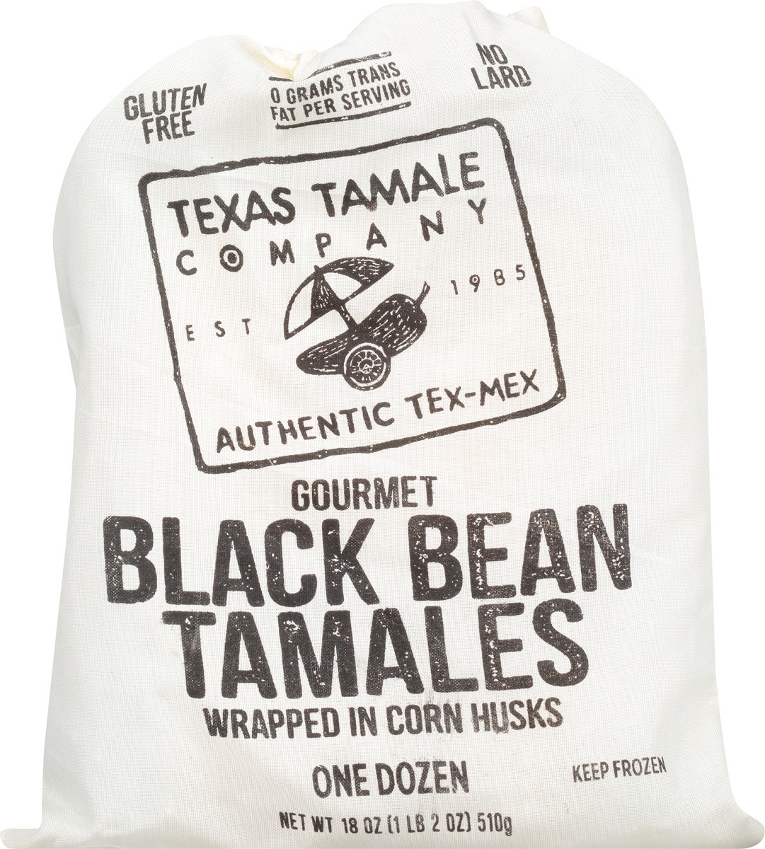 slide 9 of 11, Texas Tamale Gourmet Black Bean Tamales 12 ea, 12 ct