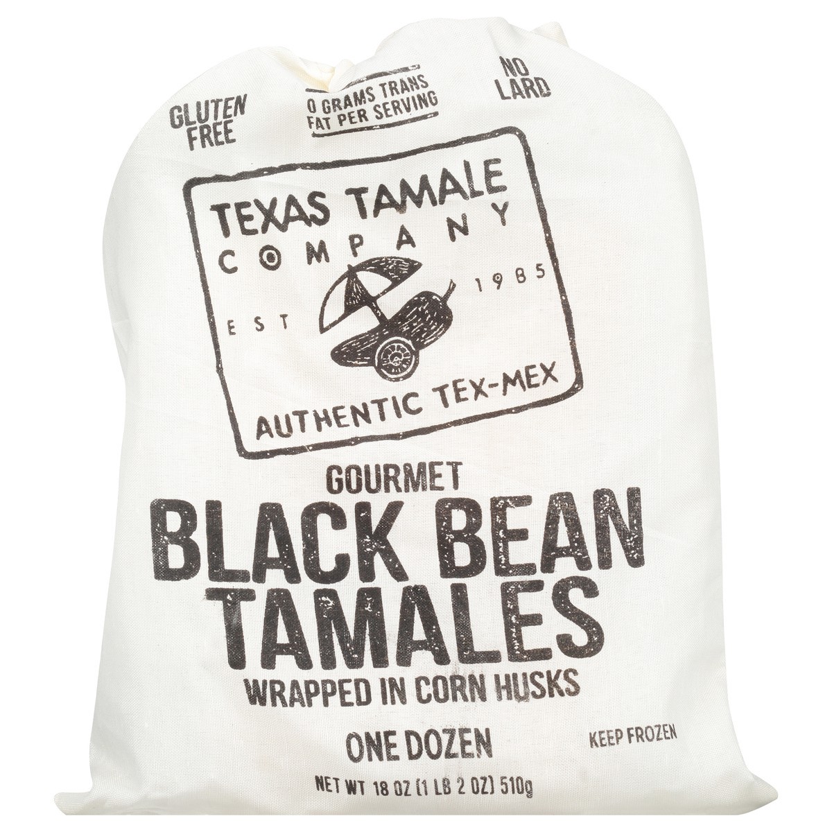 slide 11 of 11, Texas Tamale Gourmet Black Bean Tamales 12 ea, 12 ct