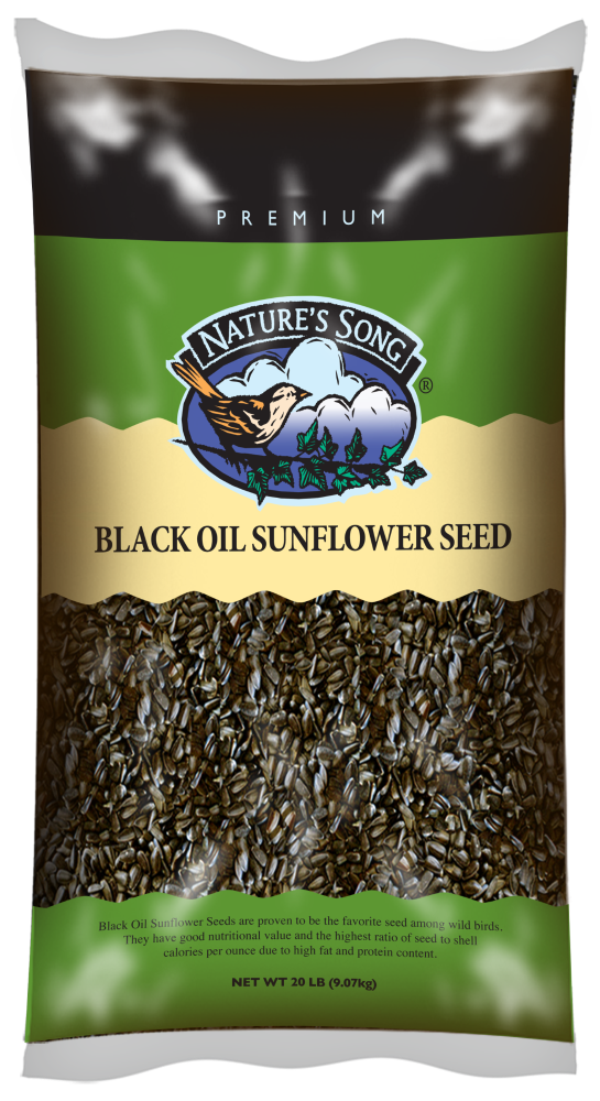 slide 1 of 1, Nature's Song Premium Black Oil Sunflower Seed, 20 lb