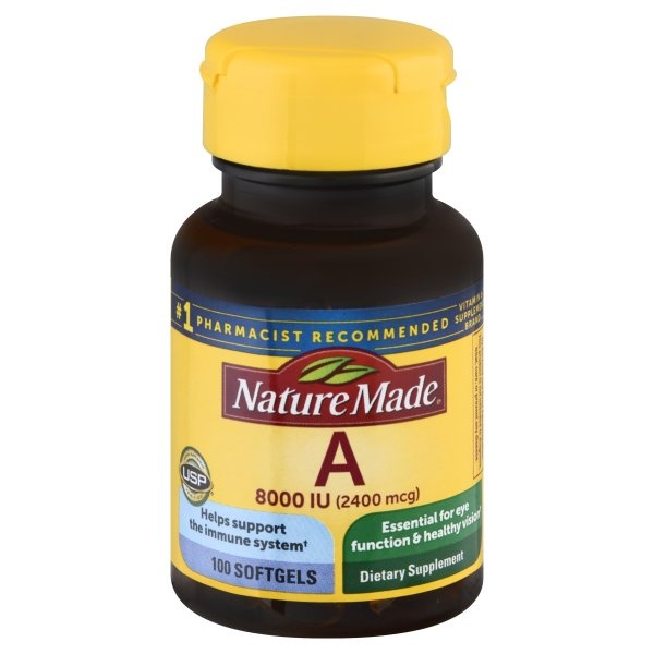 slide 1 of 4, Nature Made Vitamin A, 100 ct
