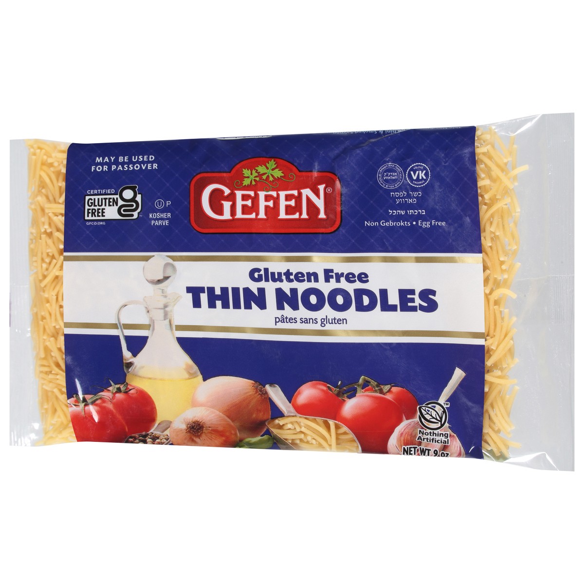 slide 3 of 9, Gefen Gluten Free Thin Noodles, 9 oz