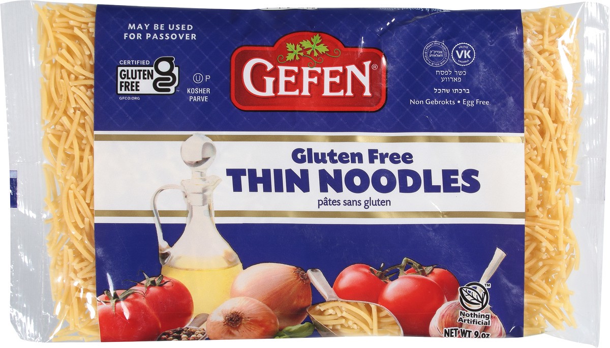 slide 6 of 9, Gefen Gluten Free Thin Noodles, 9 oz