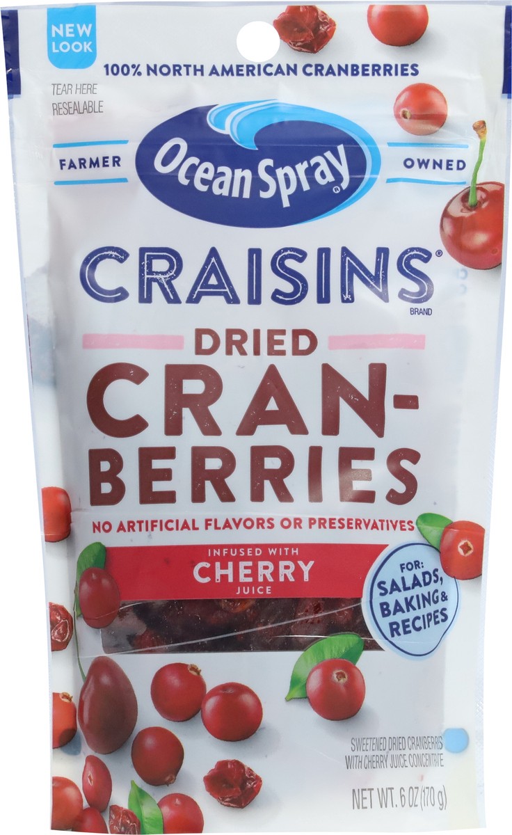 slide 11 of 11, Ocean Spray Craisins Dried Cherry Cranberries 6 oz, 6 oz