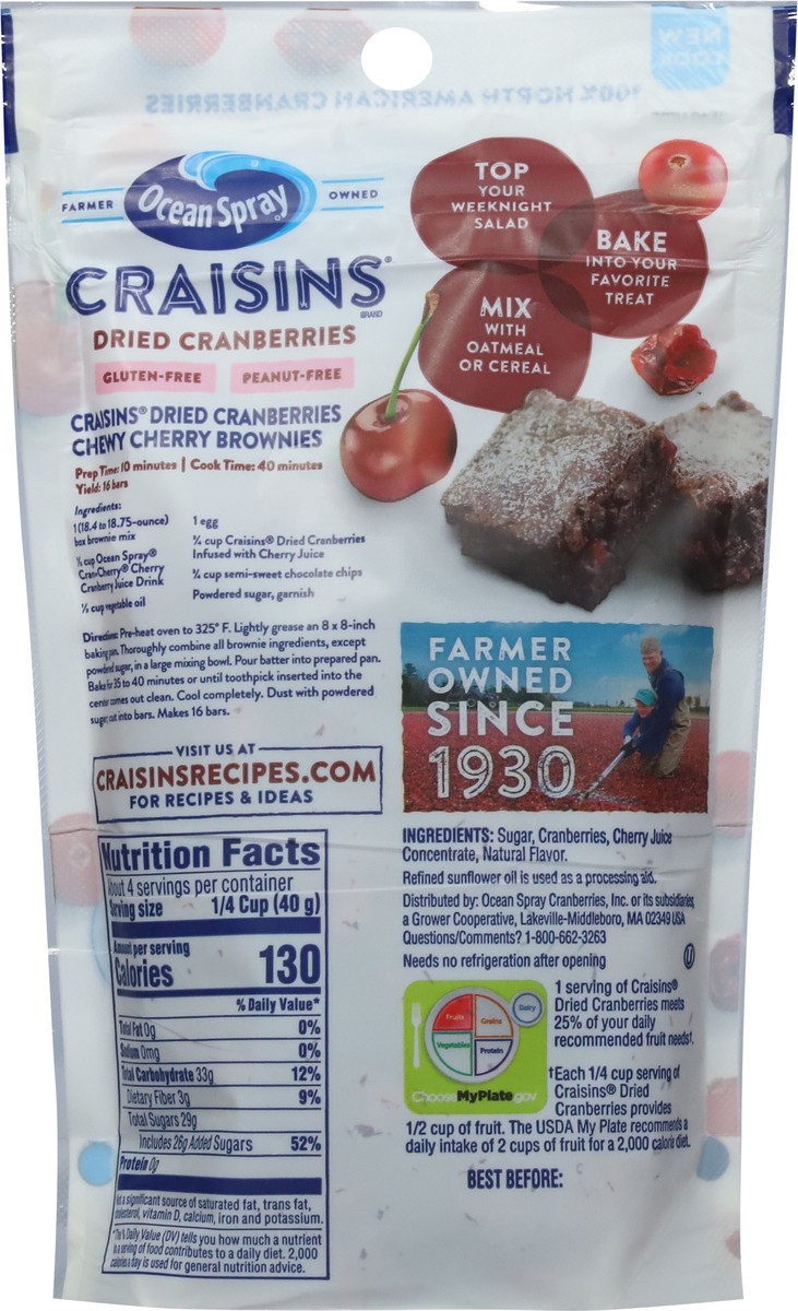 slide 9 of 11, Ocean Spray Craisins Dried Cherry Cranberries 6 oz, 6 oz