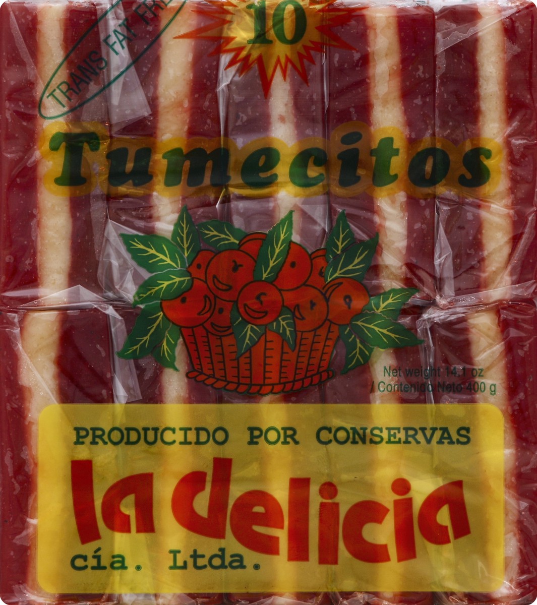 slide 1 of 1, Delicia Tumecitos 10 ea, 10 ct