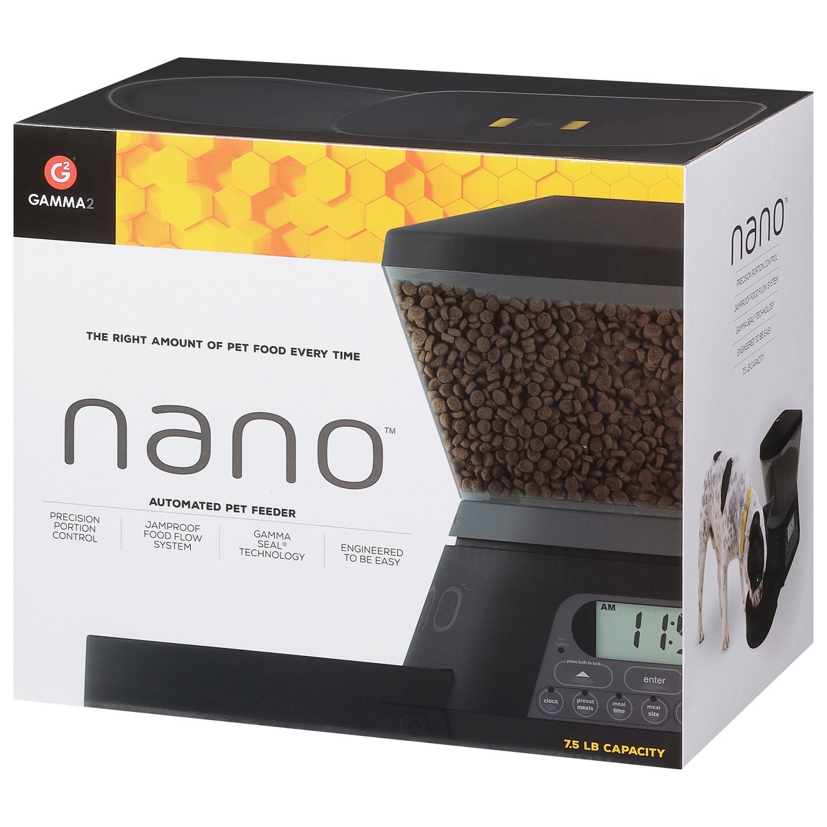 slide 2 of 9, Petmate Gamma2 Nano Automated Pet Feeder 1 ea, 1 ct