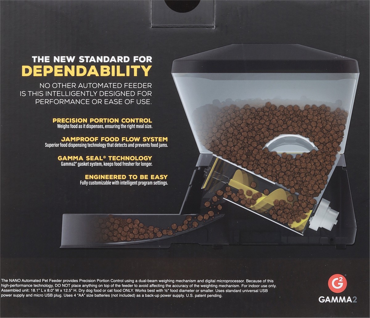 slide 9 of 9, Petmate Gamma2 Nano Automated Pet Feeder 1 ea, 1 ct