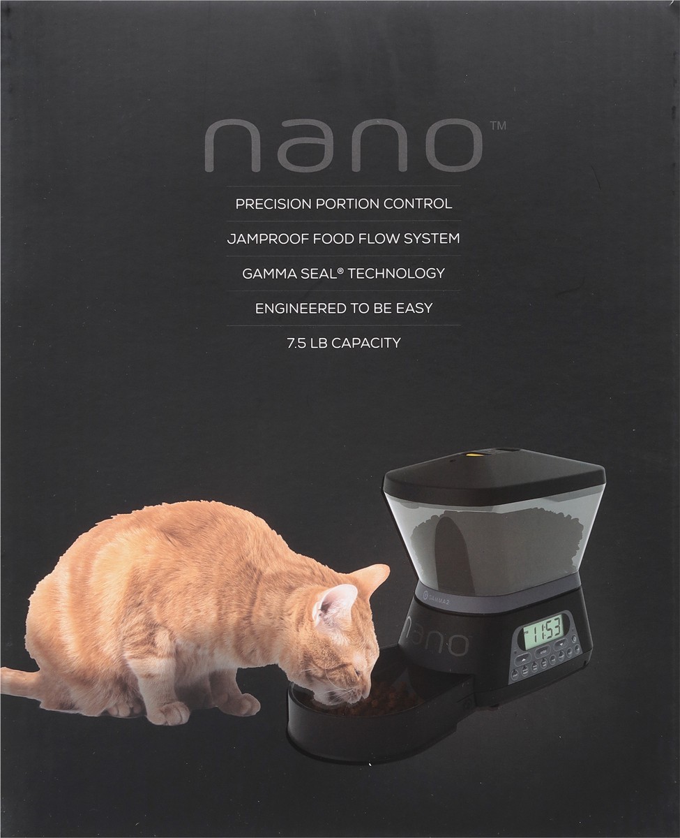 slide 8 of 9, Petmate Gamma2 Nano Automated Pet Feeder 1 ea, 1 ct