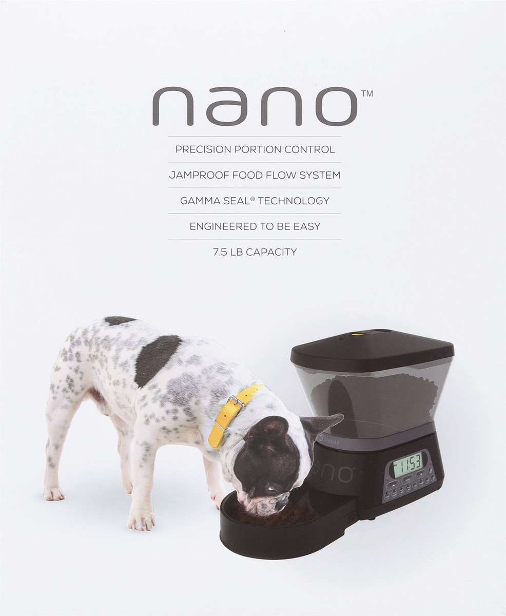 slide 4 of 9, Petmate Gamma2 Nano Automated Pet Feeder 1 ea, 1 ct