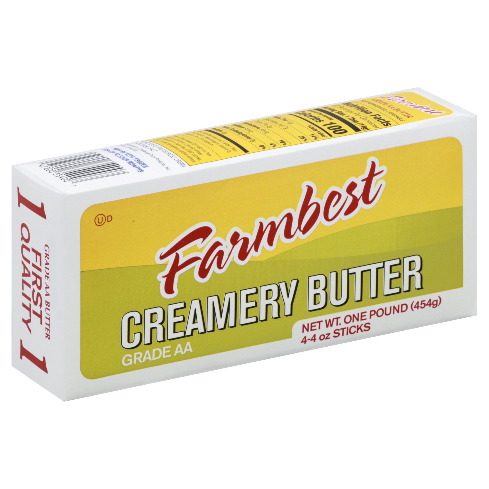 slide 1 of 1, Farmbest Creamery Butter Sticks, 16 oz