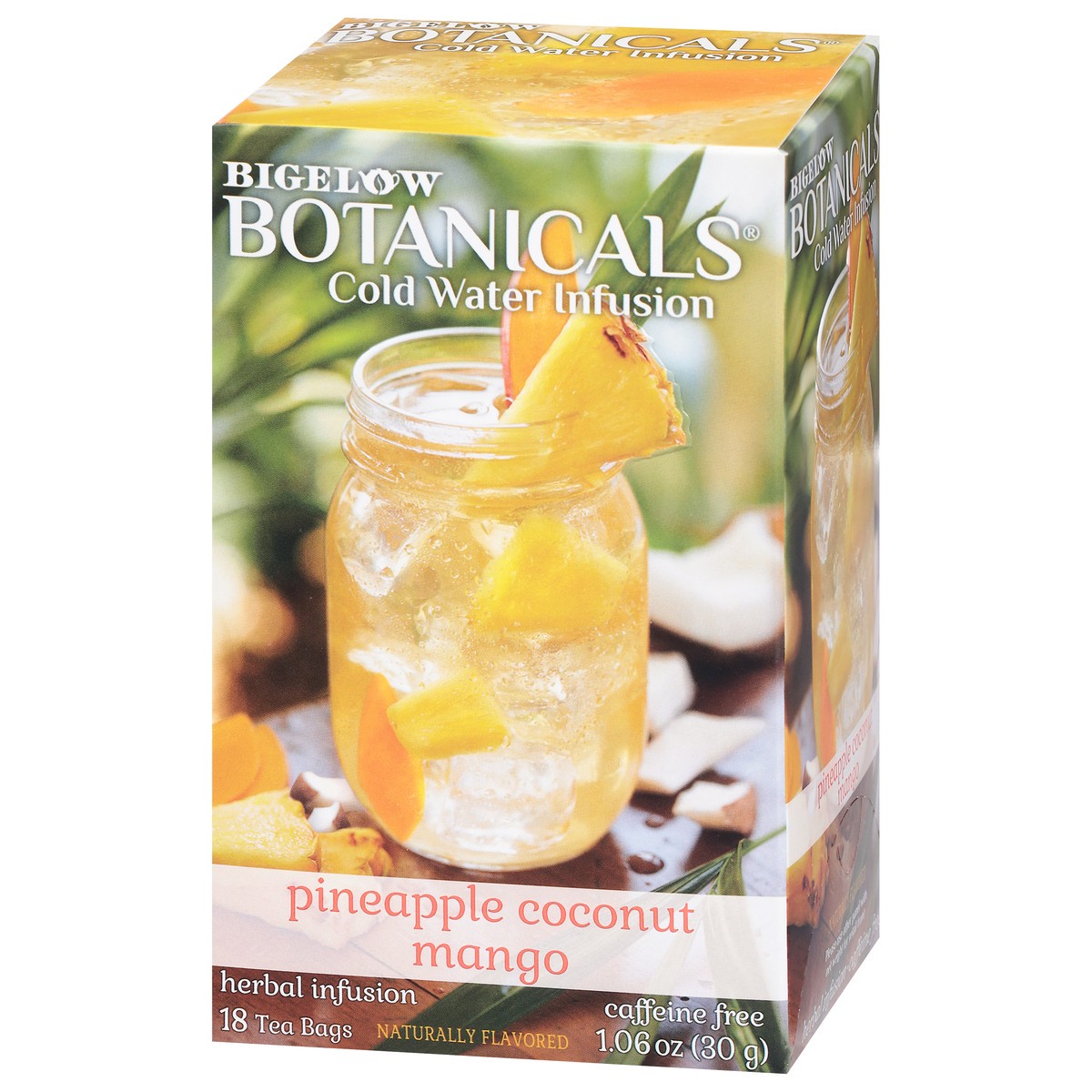 slide 12 of 13, Bigelow Botanicals Cold Water Infusion Tea Bags, Pineapple Coconut Mango, 18 ct, 18 ct