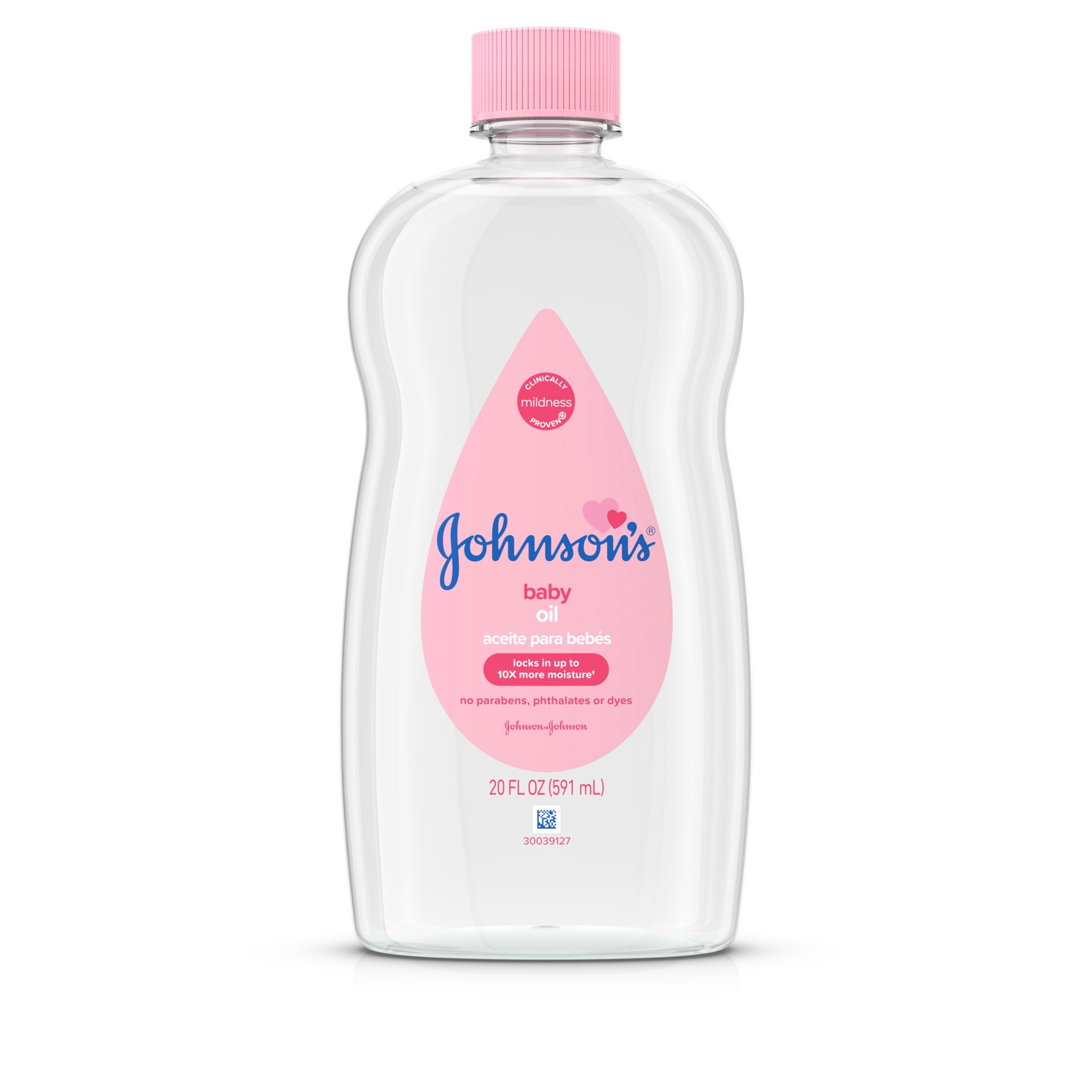 slide 1 of 5, Johnson's Baby Oil, 20 fl oz