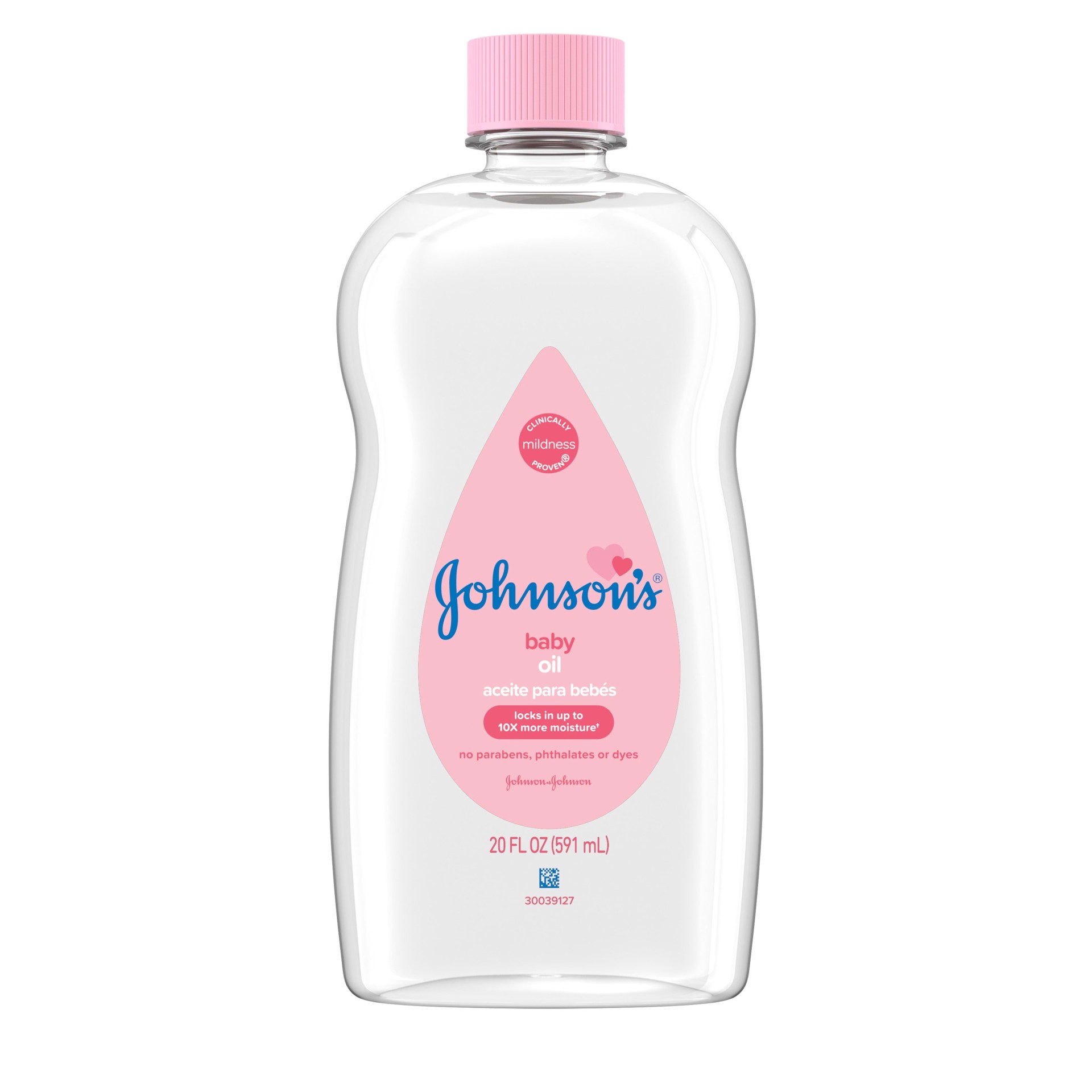 slide 1 of 5, Johnson's Baby Oil, 20 fl oz