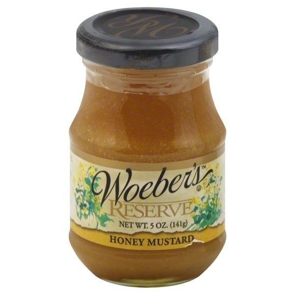 slide 1 of 1, Woeber's Reserve Mustard, Honey, 5 oz