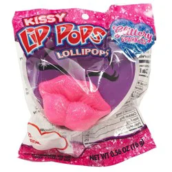 Flix Candy Kissy Glitter Lip Pops, Assorted