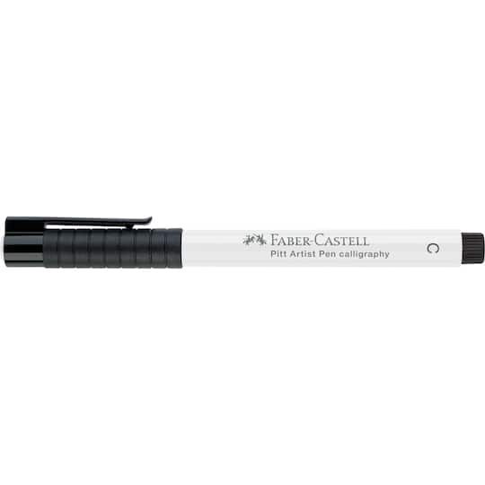 slide 1 of 8, Faber-Castell Pitt White Calligraphy Artist Pen, 1 ct