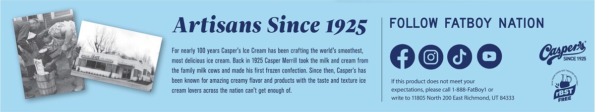 slide 11 of 11, Fat Boy Old Fashioned Vanilla Ice Cream Sandwich 6 Ct, 6 ct