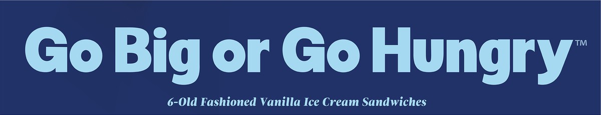 slide 3 of 11, Fat Boy Old Fashioned Vanilla Ice Cream Sandwich 6 Ct, 6 ct