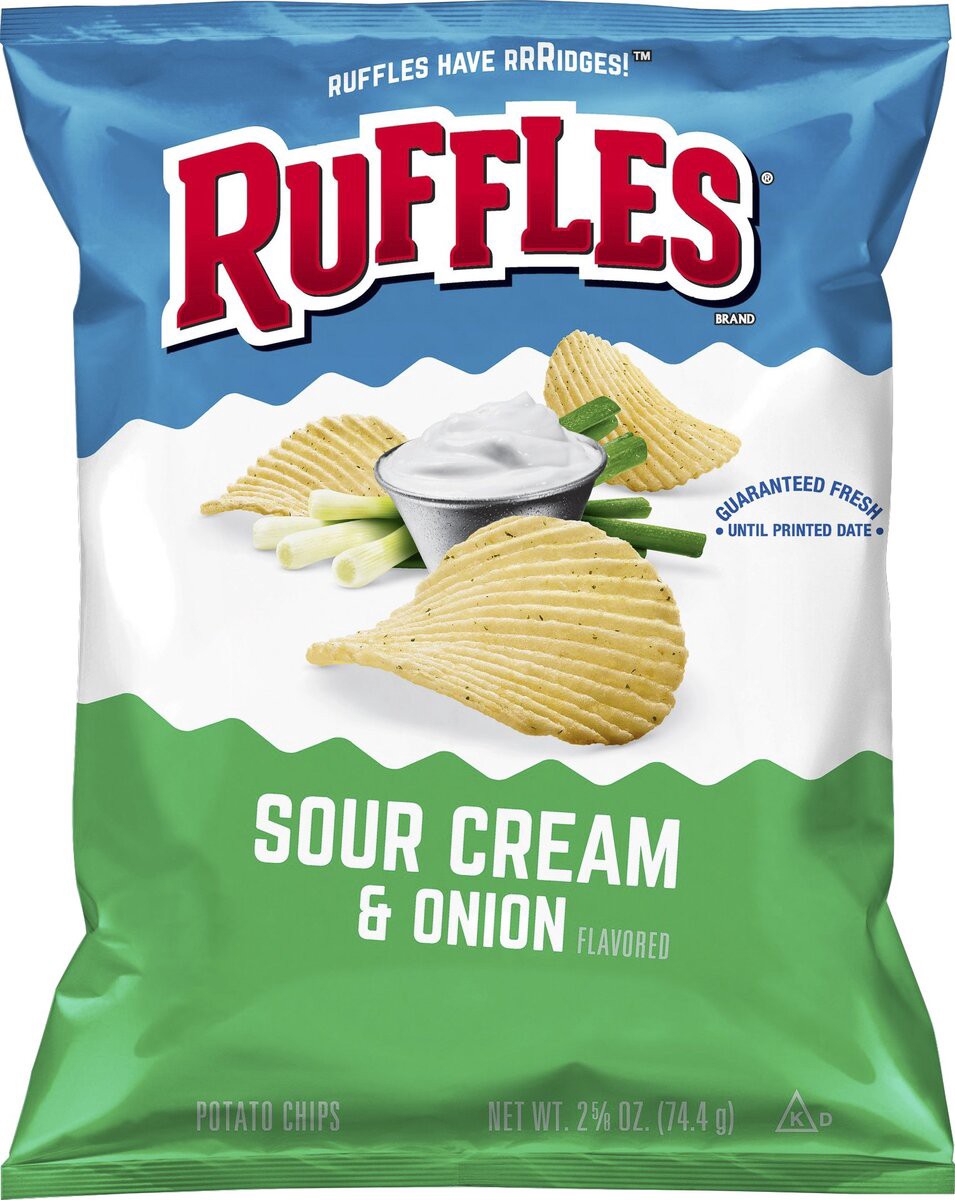 slide 5 of 5, Ruffles Potato Chips, 2.62 oz