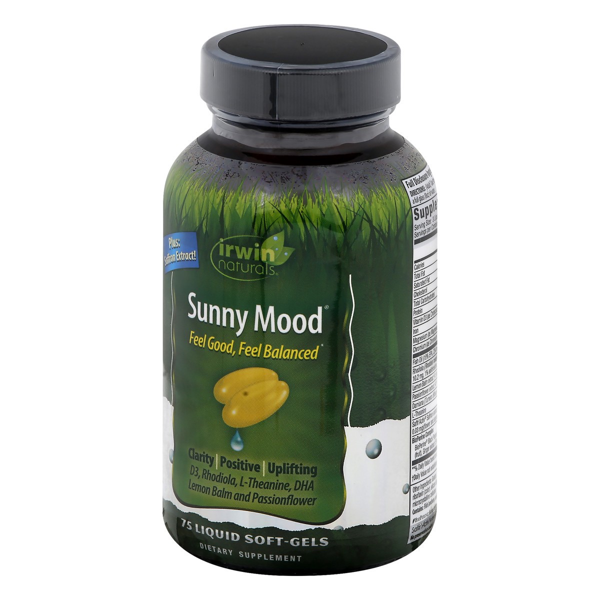 slide 4 of 12, Irwin Naturals Liquid Soft-Gels Sunny Mood 75 ea, 75 ct