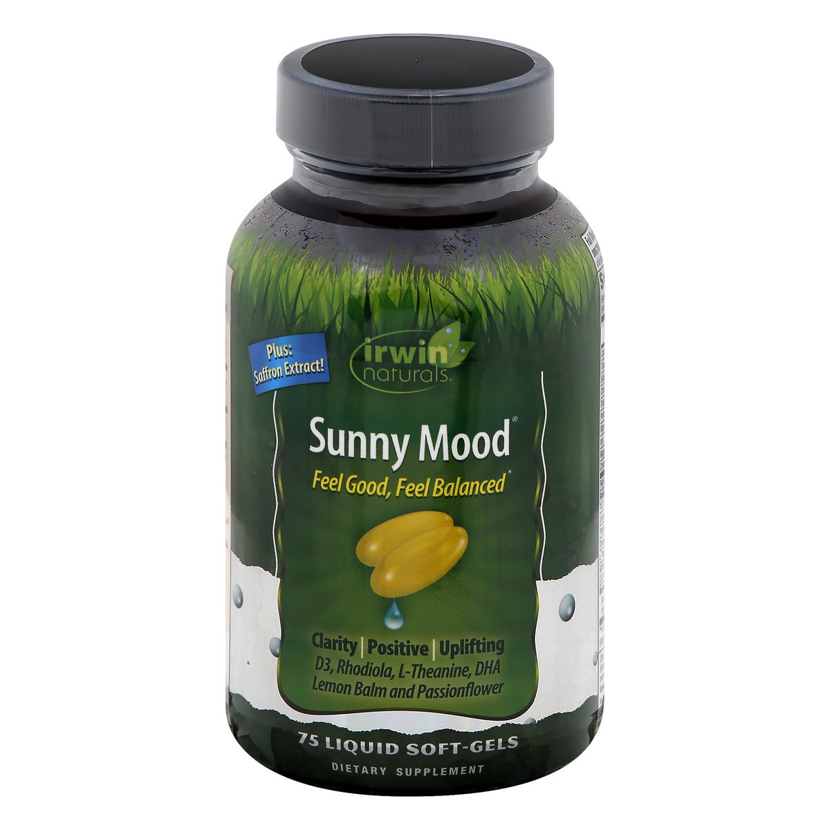 slide 1 of 12, Irwin Naturals Liquid Soft-Gels Sunny Mood 75 ea, 75 ct