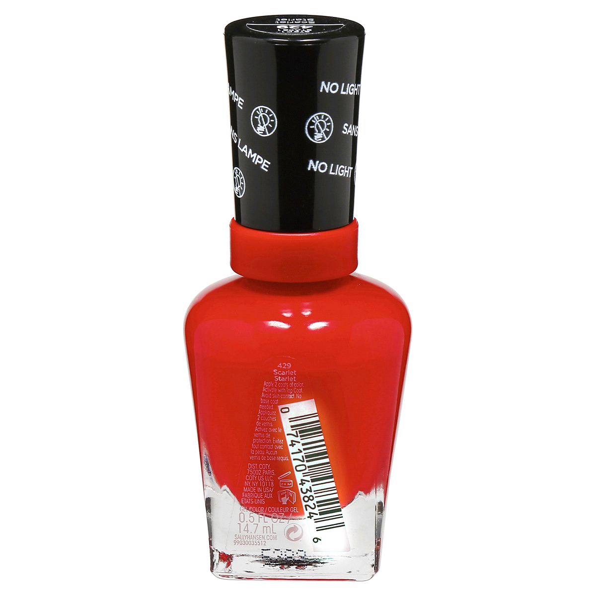 slide 3 of 3, Sally Hansen Miracle Gel Nail Color - 830 Scarlet Starlet, 0.5 fl oz