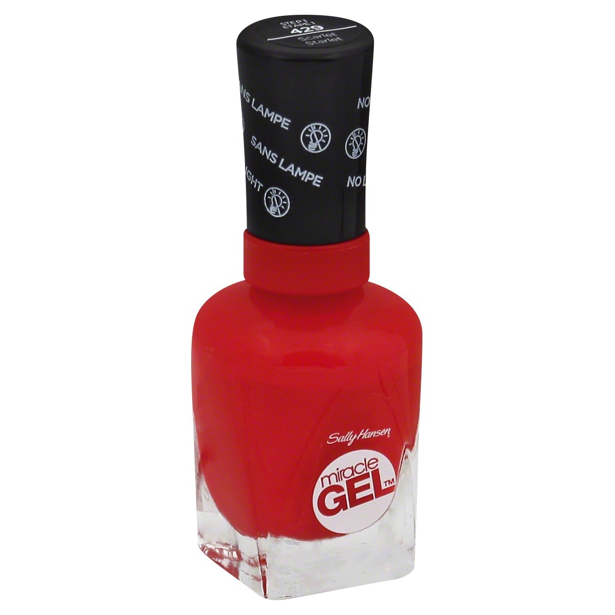 slide 1 of 3, Sally Hansen Miracle Gel Nail Color - 830 Scarlet Starlet, 0.5 fl oz