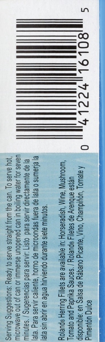 slide 2 of 4, Roland Herring Fillets 7 oz, 7 oz