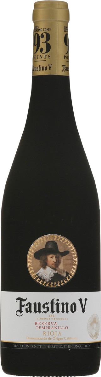 slide 9 of 11, Faustino Reserva Tempranillo Rioja 750 ml, 750 ml
