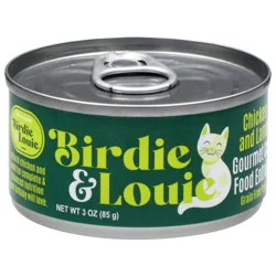 Birdie & Louie Chicken and Lamb Cat Food Entree 3 oz