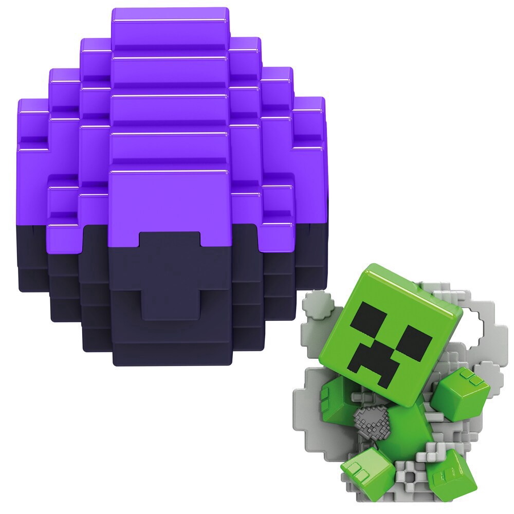 slide 4 of 4, Minecraft Mini Woozy Creeper - EA, 1 ct