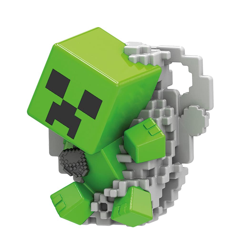 slide 1 of 4, Minecraft Mini Woozy Creeper - EA, 1 ct