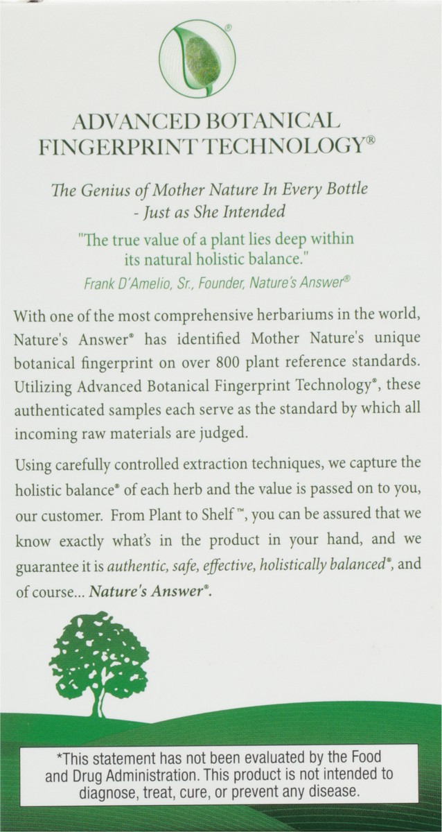 slide 12 of 13, Nature's Answer 100 mg Rhodiola 60 Vegetarian Capsules 60 ea, 60 ct