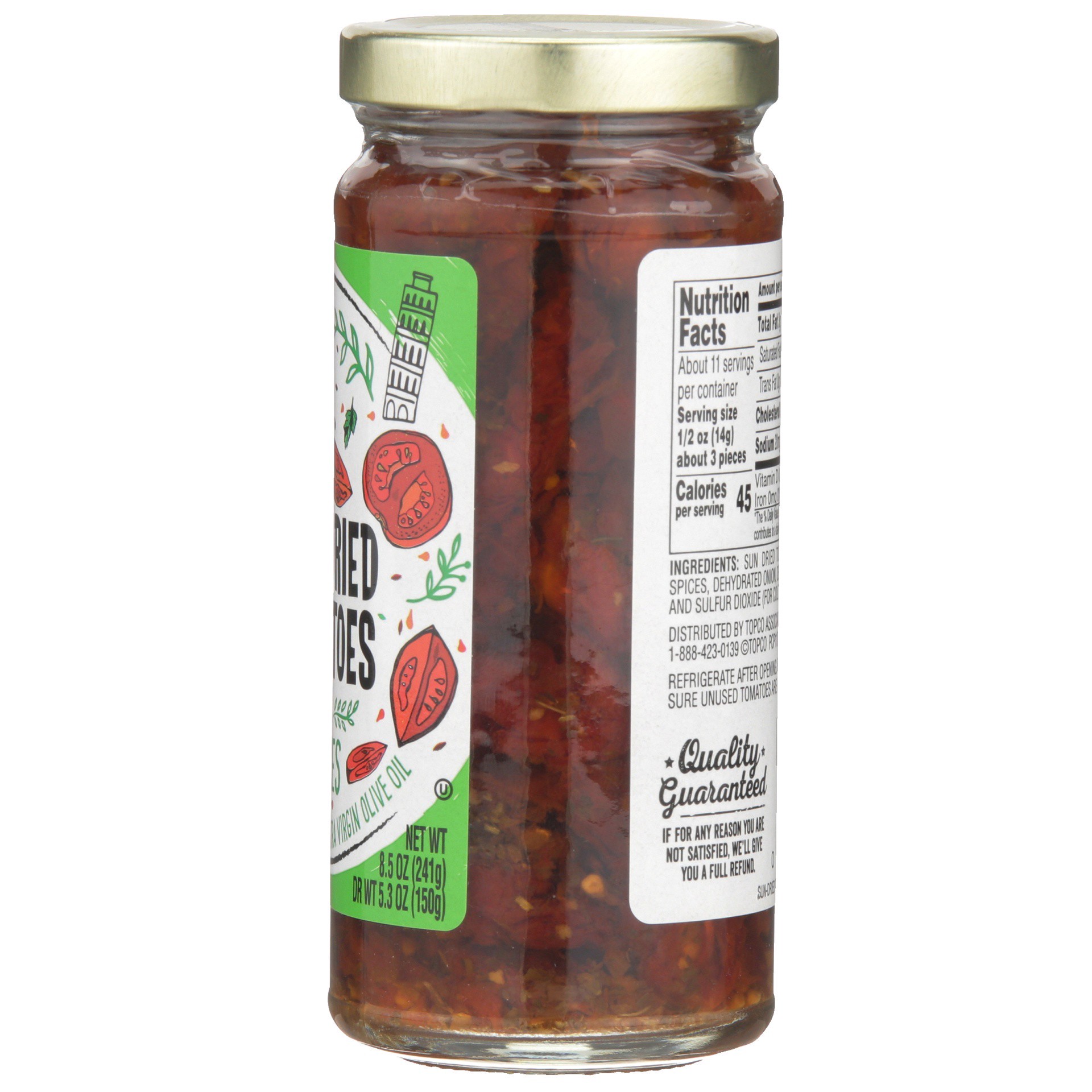 slide 2 of 6, Culinary Tours Sun-Dried Tomatoes Halves With Italian Herbs In Extra Virgin Olive Oil, 8.5 oz