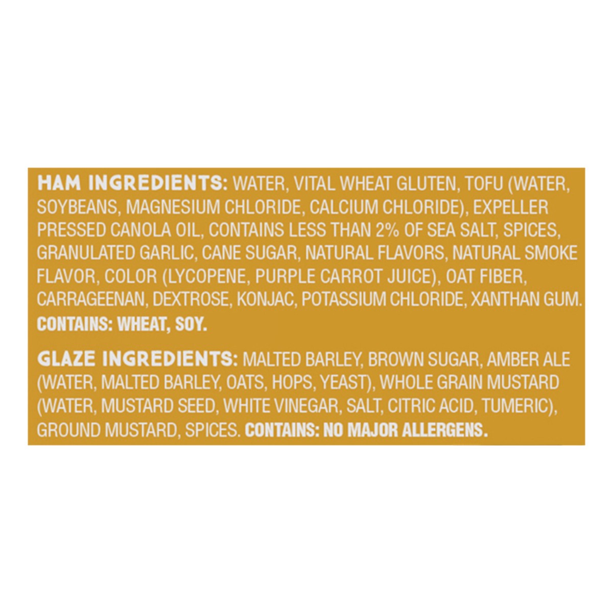 slide 3 of 9, Tofurky Plant - Based Ham Style Roast with Amber Ale Glaze (Fresh), 19 oz