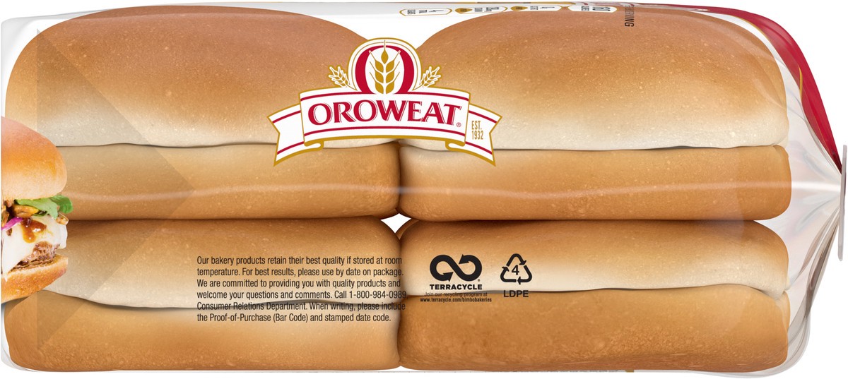 slide 6 of 7, Oroweat Potato Sandwich Buns 8 Ct 16 Oz, 8 ct