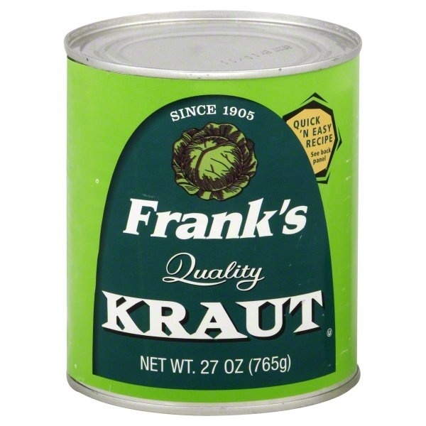 slide 1 of 1, Frank's Quality Kraut, 27 oz