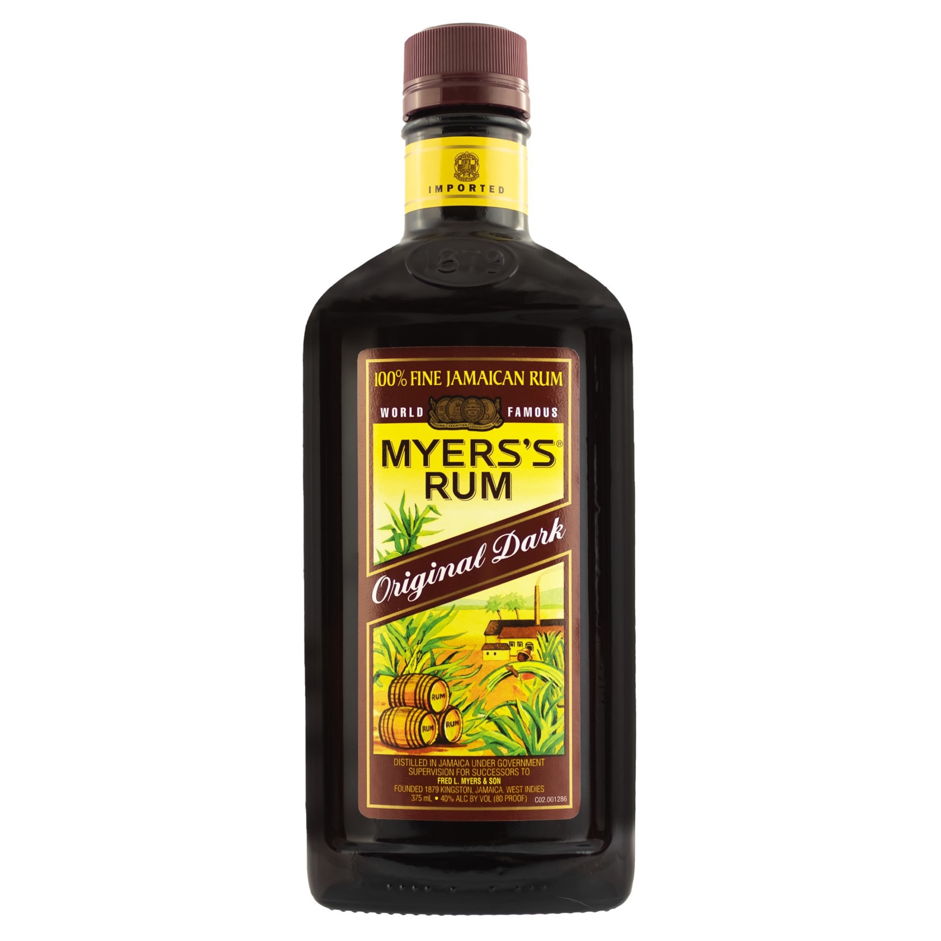 slide 1 of 2, Myers's Myers Jamacian Rum, 375 ml