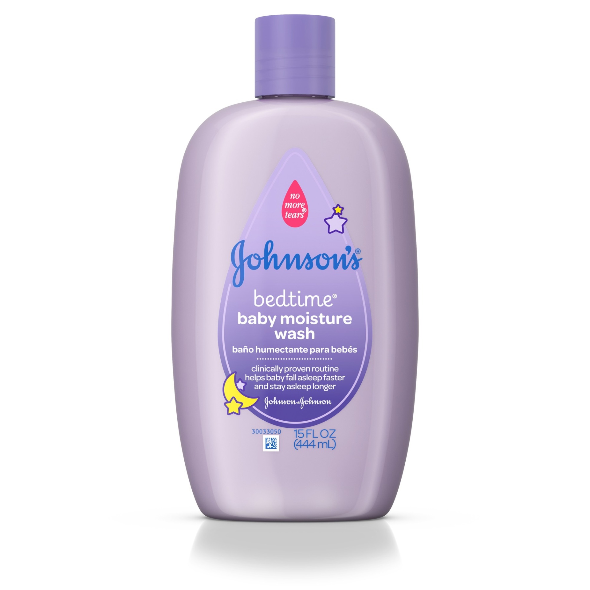 slide 1 of 1, Johnson's Bedtime Moisture Wash To Help Baby Sleep, 15 fl oz