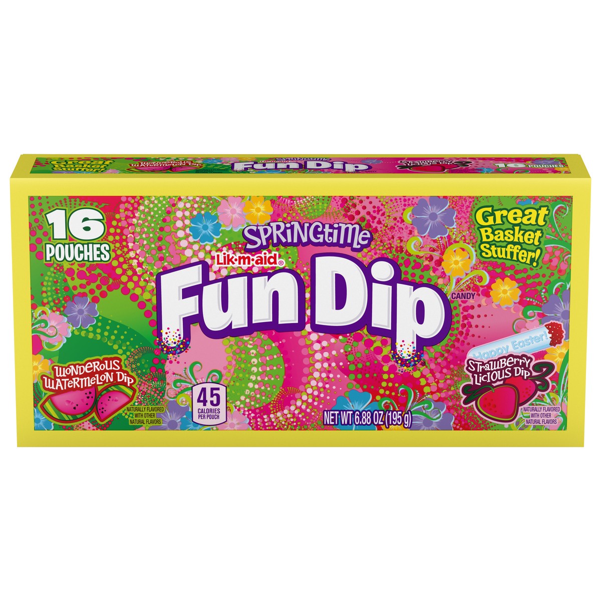 slide 1 of 9, Fun Dip Lik-m-aid Fun Dip Lik-m-aid Easter Fun Dip - 6.9oz/16ct, 16 ct