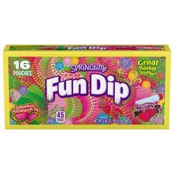 Fun Dip Springtime Wonderous Watermelon/Strawberry Licious Candy 16 ea