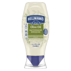 Hellmann's Mayonnaise Dressing with Olive Oil Squeeze Mayo, 11.5 oz